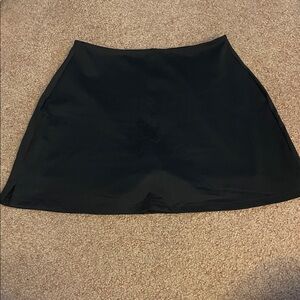 Girlfriend Collective Black A-Line Skirt